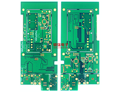 Half PTH holes PCB